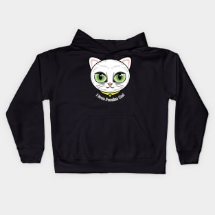 I Love Cat Cat Kids Hoodie